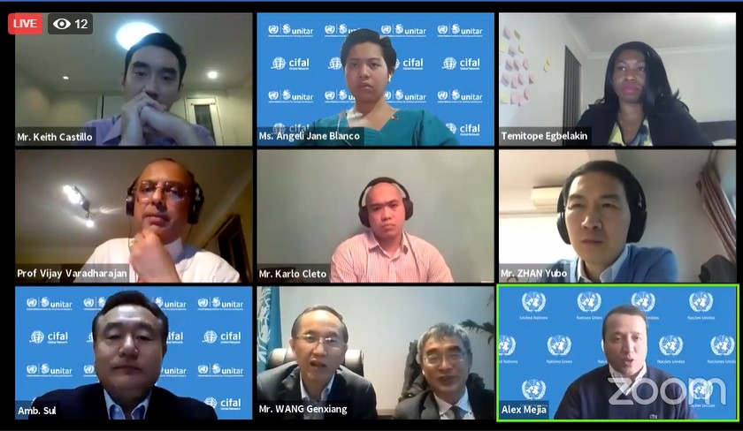UNITAR, CIFAL Global Network hold webinar on COVID-19 crisis management in Asia Pacific