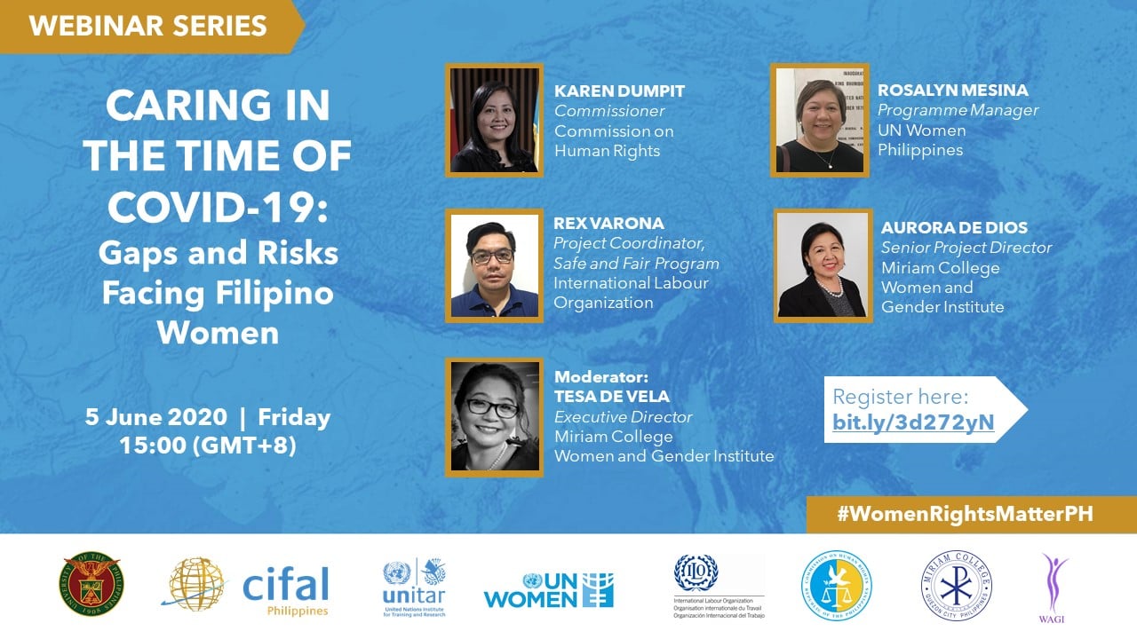 WEBINAR: Caring in the Time of COVID-19: Gaps and Risks Facing Filipino Women