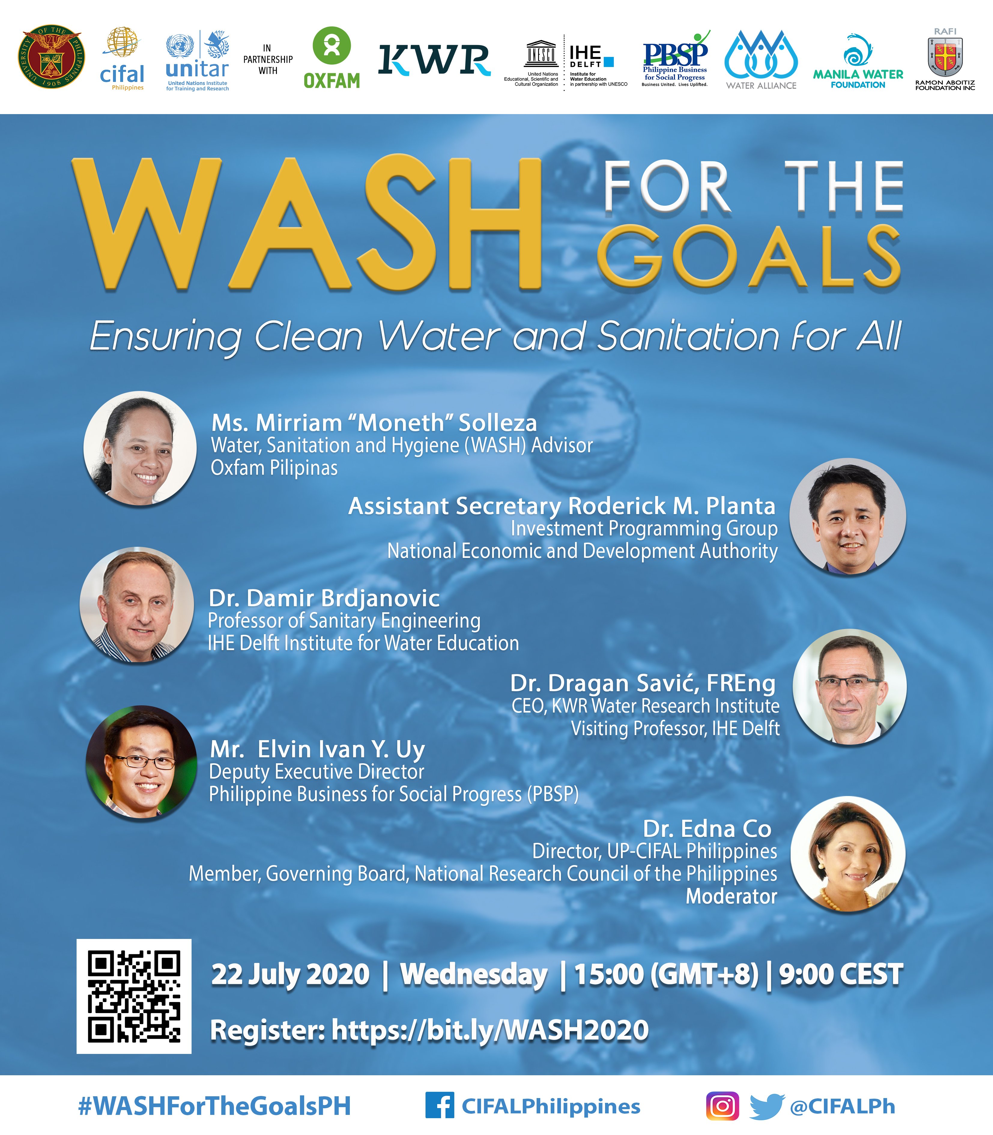 WEBINAR-WASH for the Goals: Ensuring Clean Water and Sanitation for All