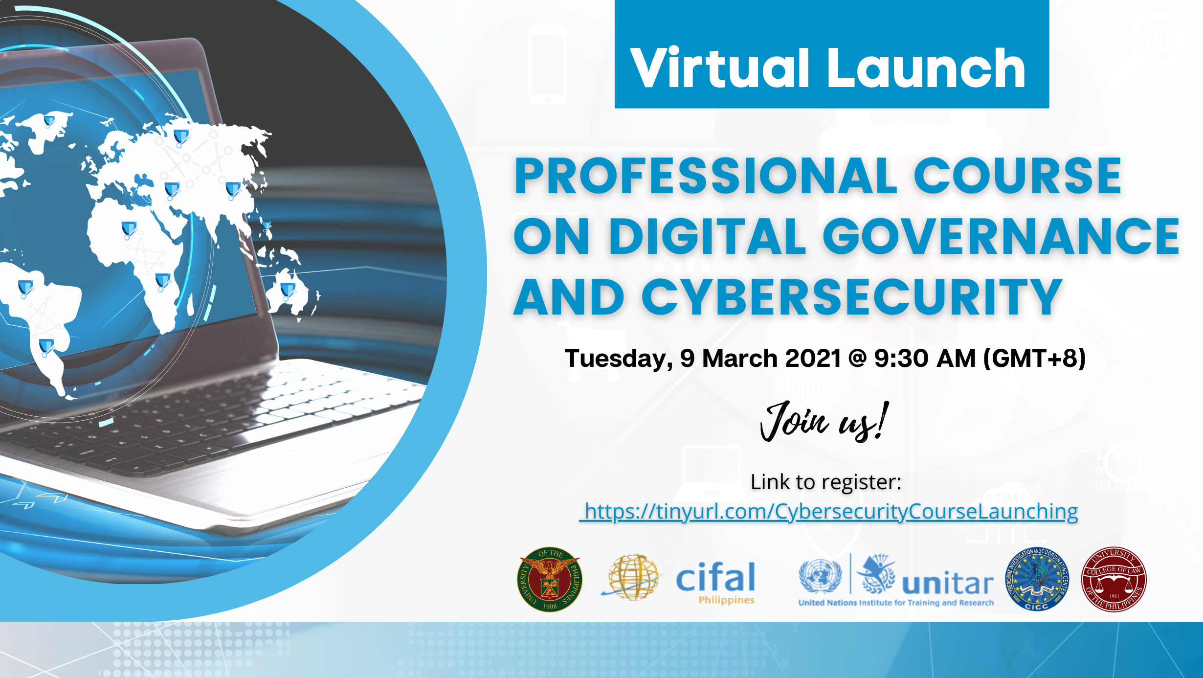 VIRTUAL LAUNCH – Professional Course on Digital Governance and Cybersecurity