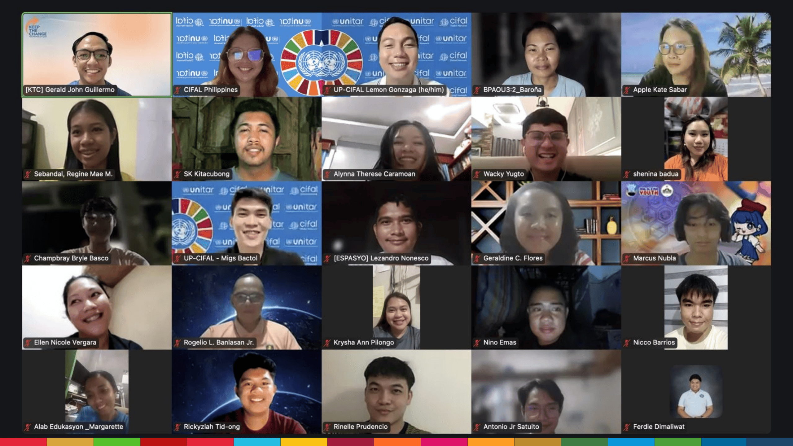 UP-CIFAL Philippines, Keep the Change: Youth Policy Lab hold SDGs4Youth for SK leaders